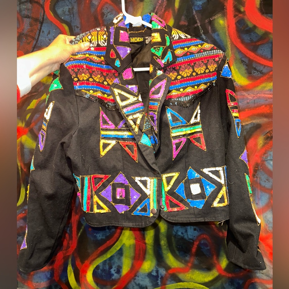 Colorful jacket Modi